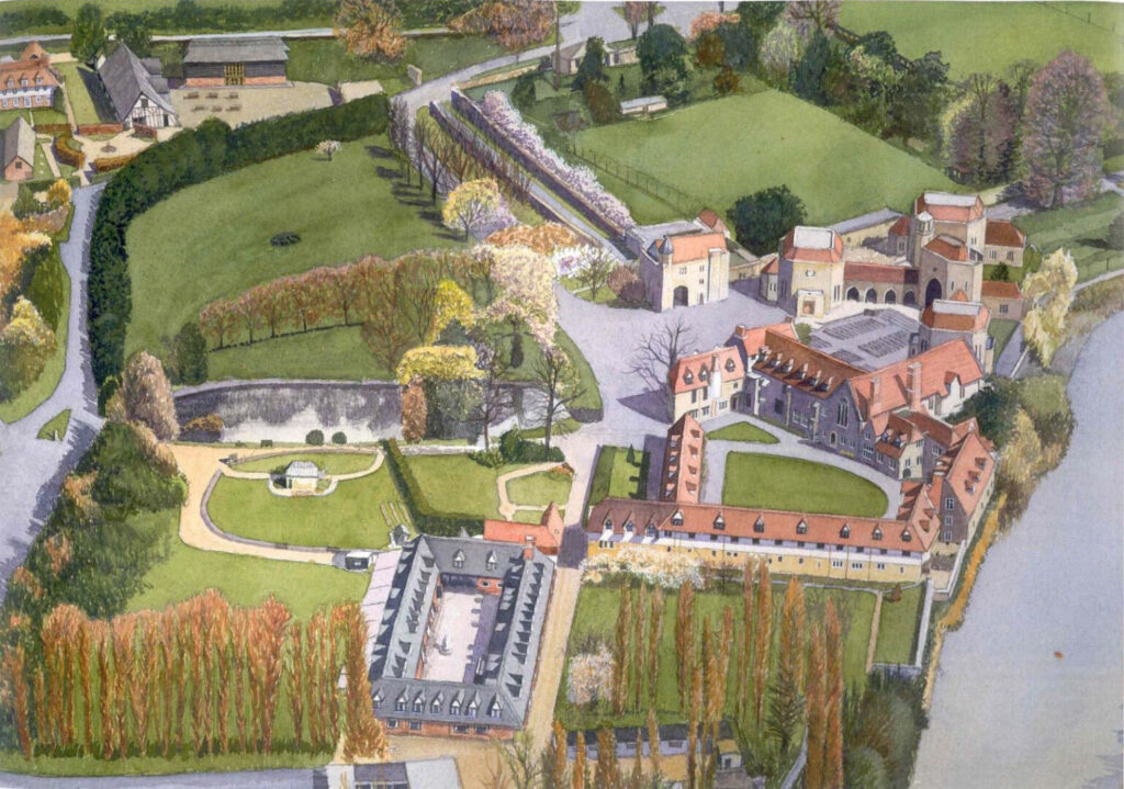 Aylesford aerial map